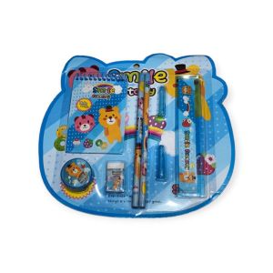 Pensil Set Karakter 8in1 biru