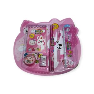 Pensil Set Karakter 8in1 pink