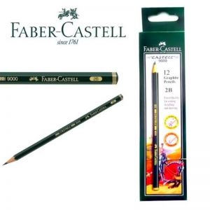 *Pensil 2B faber Castell ijo