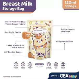 Kantong ASI GEA versi Pour (Corong Tuang)