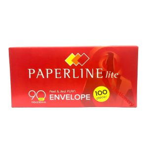 Amplop paperline merah pjg