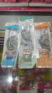 Mistar set akrilik campur