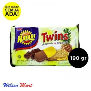HATARI TWINS CHOCOLATE & PINEAPPLE 190g
