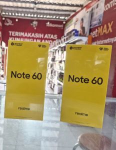 HP Realme note 60 6/128 new