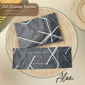 Set Sarung Bantal & Guling - ALEX