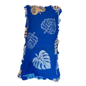Sarung Bantal Cinta - MONSTERA BLUE