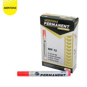 Spidol montana permanent merah