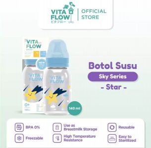 Botol Dot Vitaflow Motif 140ml