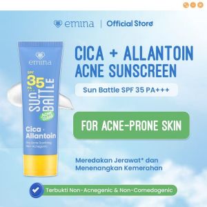 Emina Sun Battle SPF 35 Acne Clear Cica 