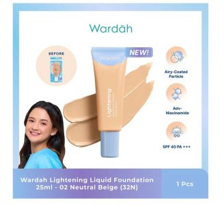 Wardah liquid foudat 02 nat beige