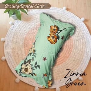 Sarung bantal cinta - ZINNIA GREEN