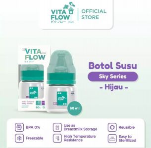 Botol dot Vitaflow Non Motif 60ml