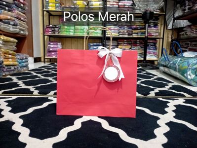 Paperbag - POLOS MERAH