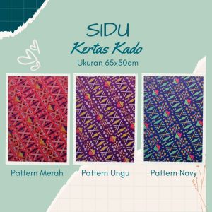 Kertas Kado SIDU - PATTERN MERAH