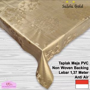 Taplak Meja Premium 137x200 - SALVIA GOLD
