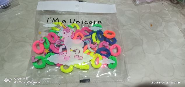 Ikat donat mini im a unicorn