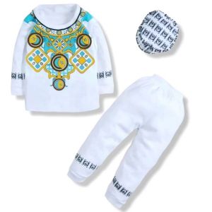 Mexsen Baju Koko Set Putih 1-2 th
