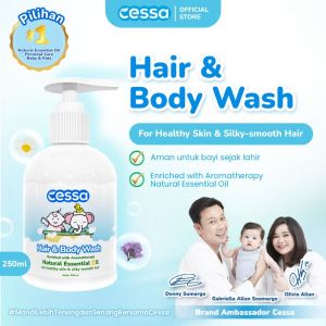 Cessa Hair and Body Wash 250ml Botol