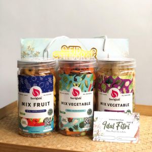 Paket Hampers EID A Mix Bundling Kemasan Toples 1000 ml 