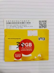 Kartu data 25gb aktif 