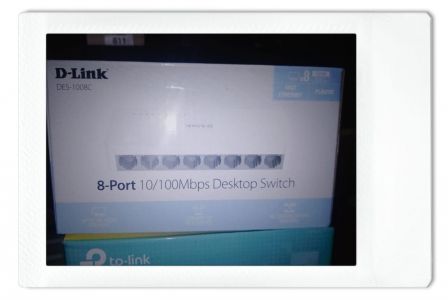 D-Link 8-port desktop switch 