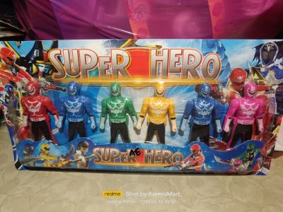 Robot Super Hero 6pcs