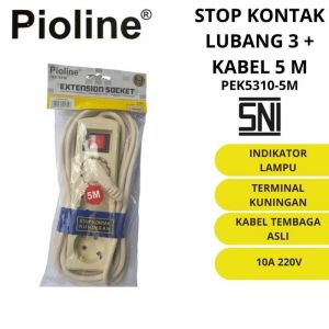 Colokan kabel Pioline 3L 5m