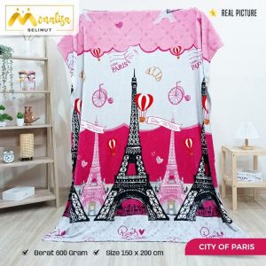 Selimut Monalisa - CITY OF PARIS