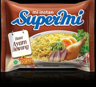 Supermi ayam bawang 
