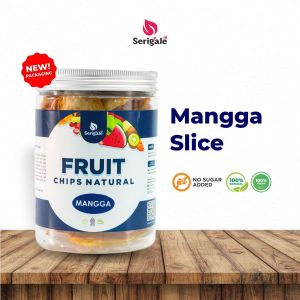 Keripik Mangga Slice Kemasan Baru 650ml