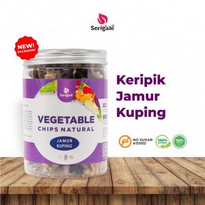 Keripik Jamur Kuping Kemasan Baru 650ml