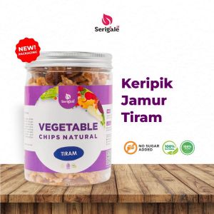 Keripik Jamur Tiram Kemasan Baru 650ml