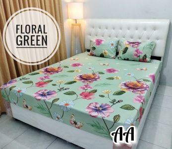 Homemade 180x200 - FLORAL GREEN