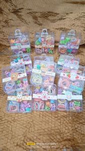 Kuncir mix mini  box kotak