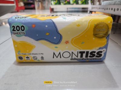 Tissu montiss 200 sheets