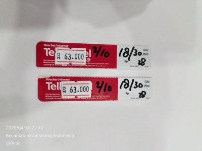 *Vocer data tsel 18gb 30hari