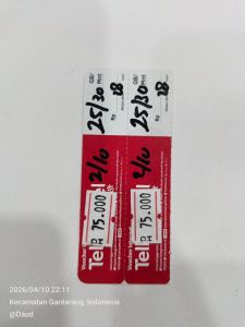 *Vocer tsel 25gb 30hari