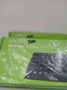 ROBOT KEYBOARD + MOUSE WIRELESS KM3100 (AD0)