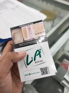 Rokok L.A menthol 