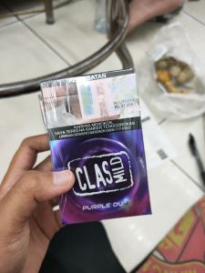 Rokok clasmild ungu 16btg