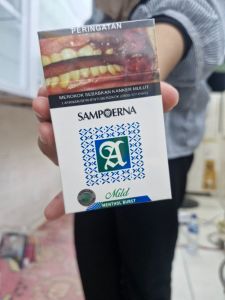 Rokok sampoerna mild menthol