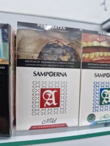 Rokok sampoerna mild merah 16