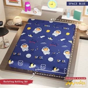 Monalisa Sarung Busa 160x200 - SPACE BLUE