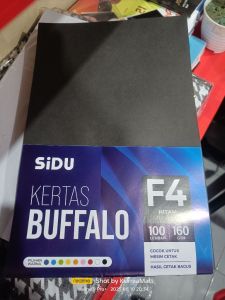 Karton jilid hitam sidu