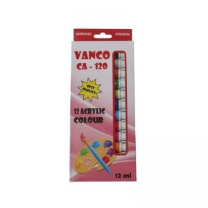 Cat acrylic warna vanco 12ml