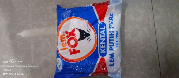 Lem fox biru 600g