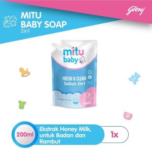 Mitu sabun 2in1 200 ml