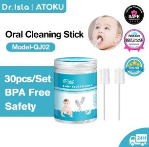 Dr Isla Baby Oral Cleaner Pembersih Lidah Bayi 30pcs 1 TABUNG 
