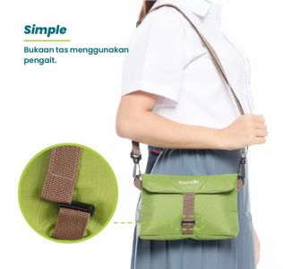 Tas Sling Torch Hijau
