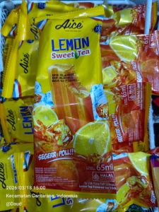Aice lemon sweet tea